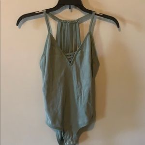 Green bodysuit